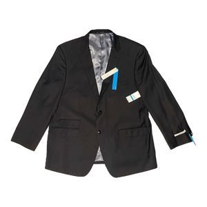 New With Tags Perry Ellis Portfolio Men's Blazer Suit Jacket 48R Slim‎ MSRP $260